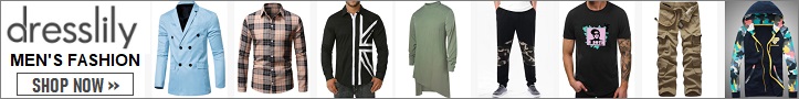 Buy your Men's fashion outfit online at Dresslily.com