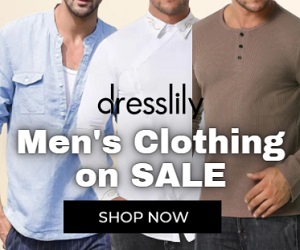 Buy your Men's fashion outfit online at Dresslily.com